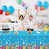 4 PCS Science Party Tablecloth Decorations Mad Scientist Theme Birthday Party Supplies Science Party Tablecloth Rectangular ?51 x 86in Laboratory ...