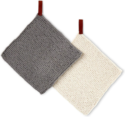 Lily Sugar 'N Cream The Original Solid Yarn, 2.5oz, Medium 4 Gauge, 100% Cotton - Ecru - Machine Wash & Dry...