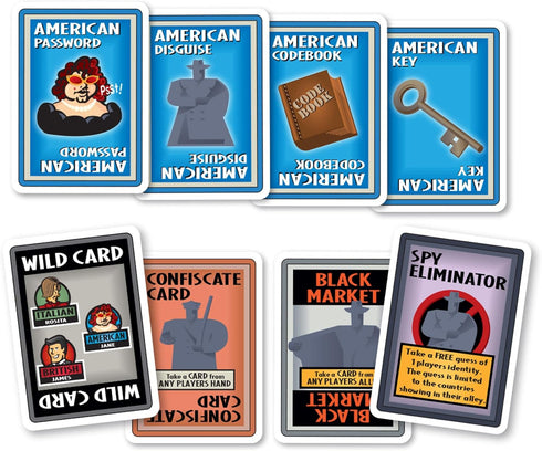 SPY ALLEY CARD GAME: SECRET INTRIGUE for Kids and Adults Ages 8 and Up, Reimagined Spy Game for 2-6 Players, Mystery Games, Family Games for Kids ...