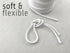 1/4" Soft Synthetic Upholstery Welt Cord, Braided, 30 Yards...
