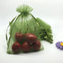 ANSLEY SHOP 100pcs 4x5 Inches Drawstrings Organza Gift Candy Bags Wedding Favors Bags (Grass Green)...