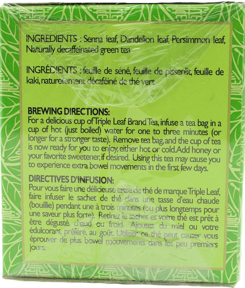 Triple Leaf Brand Dieters' Tea, Green, 20-Count...