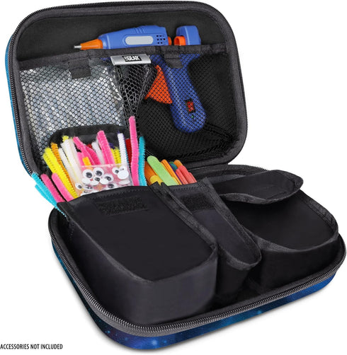 USA Gear Hot Glue Gun Case with Removeable Pouches, Water Resistant Shell - Glue Gun Storage Case Only fits Hot Glue Sticks, Cordless Hot Glue Gun...