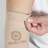 NURCOM® Medical Compression Arm Sleeve for Men Women, 2 Pack, 20-30mmHg with Silicone Band for Lymphedema, Lipedema, Pain Relief, Edema, Swelling,...