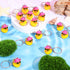 36 Pcs Duck Keychain Bulk Cowboy Cowgirl Duck Party Favors Resin Tiny Duck Keychain with Cowboy Hat Sunglasses Charms Pendant for Kids Gift Hallow...