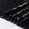 Black Sequin Fabric Yard Sequence Dress Glitter Metallic Mesh Sewing DIY Handcraft 1 Yard Shimmer Mermaid Wedding Party Dresses Handmade Materials...