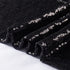 Black Sequin Fabric Yard Sequence Dress Glitter Metallic Mesh Sewing DIY Handcraft 1 Yard Shimmer Mermaid Wedding Party Dresses Handmade Materials...
