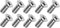 (10PCS) 936-000-601-40 Stainless Steel Brake Disc Rotor Screws For Acura & Honda 936-000-601-40-H...