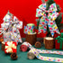 Ceenna 40 Yard Christmas Ribbon Lights Edge Wired 2.5 Inch 4 Rolls Christmas Ribbon Elegant Christmas Tree Ribbon for Gift Wrapping Home Decor Xma...