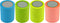 4A Roll Sticky Notes,Full Adhesive,Width x Length 2 x 315 Inches,Neon Assorted,Grid,Self-Stick Notes,4 Refill Rolls,4A PSS 9-1 Grid Refill...