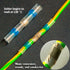 194PCS Solder Seal Wire Connectors Kit, Waterproof Insulated Heat Shrink Butt Sleeve Solder Stick Electrical Wire Terminals for Marine Automotive ...