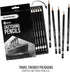 Professional Drawing Sketching Art Pencils Set - 12 Graphite Drawing Pencils for Sketch Art and Shading 8B, 6B, 4B, 3B, 2B, B, HB, F, H, 2H, 4H, 6...
