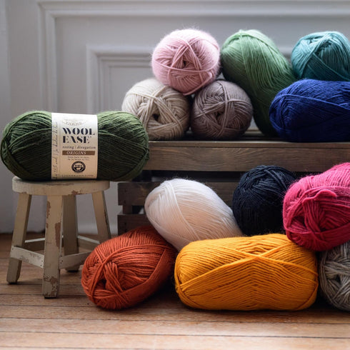 Lion Brand Yarn Wool-Ease Roving Origins Yarn, 1 Pack, Goldenrod......