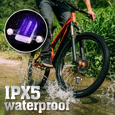 LED Bicycle Wheel Lights Waterproof Bike Spoke Reflector Bicycle SpokeLights Bicycle Accessories...