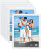 Icona Bay 8x10 Picture Frames (White, 6 Pack), Beautifully Detailed Molding, Contemporary Picture Frame Set, Wall Mount or Table Top, Inspirations...