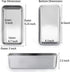 TeamFar Loaf Pan Set of 3, 9 x 5 Inch Bread Loaf Meatloaf Pan Stainless Steel for Baking Bread Cake Toast Brownies, Healthy & Sturdy, Oven & Dishw...
