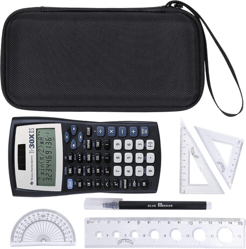 Khanka Hard Travel Case Replacement for Texas Instruments TI-30XIIS Scientific Calculator, Case Only (Black)...