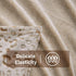 FY FIBER HOUSE Cheetah Print Blanket Flannel Fleece Throw Blanket with 3D Leopard Print, 50"X60", Brown...