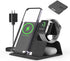 3 in 1 Wireless Charging Station for Multiple Devices, Foldable Travel Wireless Charger for iPhone 15 14 13 12 11 Pro Max IWatch 2-8 Series AirPod...