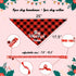 4PCS Christmas Dog Bandanas + 1PCS Xmas Collar, Puppy Accessories Scarf Bulk for Cat...