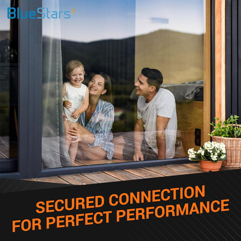 BlueStars Pack of 2 Project Box with Fixed Ear IP65 ABS Plastic Waterproof Weather-Resistant, 3.94” x 2.68” x 1.97” Electrical Project Case Power ...