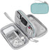 FYY Electronic Organizer, Travel Cable Organizer Bag Pouch Electronic Accessories Carry Case Portable Waterproof Double Layers Storage Bag for Cab...
