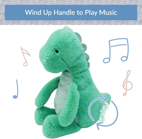 KIDS PREFERRED Carter’s Waggy Musical Dino Stuffed Animal Plush Toy, 9 Inches...