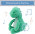 KIDS PREFERRED Carter’s Waggy Musical Dino Stuffed Animal Plush Toy, 9 Inches...