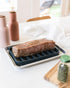 The Silicone Kitchen Silicone Roasting Rack Pan, Dishwasher Safe, BPA Free, Non-Toxic, 7 in by 10.75 in, Navy, 2 Pack...