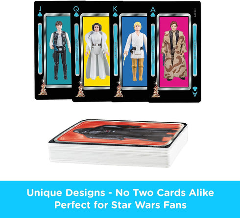 Aquarius Star Wars Darth Vader Premium Playing Cards - Darth Vader Themed Deck of Cards for Your Favorite Card Games - Officially Licensed Star Wa...