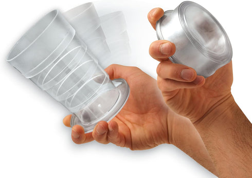Genuine Fred PORT-A-PINT Collapsible Beer Glass, Clear...
