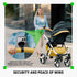 CHARGEWORX Magnetic Gym-Bike Phone Holder, Treadmill and Stroller Phone Mount, Compatible with MagSafe iPhone 16/15/14/13/12 and Magnetic Android ...