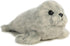 Aurora® Adorable Mini Flopsie™ Harbor Seal Stuffed Animal - Playful Ease - Timeless Companions - Gray 8 Inches...