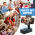Cell Phone Stand with Bluetooth Speaker, Multi-Angle 360-Degree Rotating, HD Sound, Non-Slip Base Gifts for Men/Women/Boyfriend/Husband/Dad (Black...