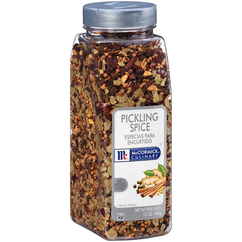 McCormick Culinary Pickling Spice, 12 oz - One 12 Ounce Container of Mixed Pickling Spice, Best for Seasoning Pickles, Corned Beef, Pot Roasts and...