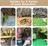 Reptile Rock Tank Background Board Bearded Dragon 3D Aquarium Backgrounds Terrarium Habitat Stereo Backdrop Wall Decor for Gecko Lizard Chameleon ...