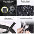 Universal Baby Stroller Organizer Polyester Net Mesh Storage Bag with Extra Large Storage Space, Non-Slip and Adjustable Stroller Accessories for ...