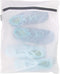 iDesign Mesh Laundry Bag Built in Zipper for Delicates, 16" x 0.5" x 20", Large...
