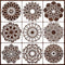 9 Pack Large Mandala Stencils for Painting 12x12 Inches Mandala Painting Templates Reusable Floral Mandala Drawing Stencils for Wall Floor Furnitu...
