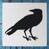 Stencil1 Raven Stencil - Durable Quality Reusable Mylar Stencils - Great for Halloween & Pumpkin Decorating Art Craft - 5.75" x 6"...