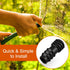 1/2 inch Drip Irrigation Fittings, 15 Pcs Barbed End Plug Connectors for 1/2" Irrigation Tubing (0.52"ID -0.64" OD), Goof Plug End Caps Plastic Pl...