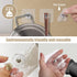 Reusable Adhesive Wall Hooks 13.5lbs(Max) Transparent , Waterproof and Oilproof For Bathroom Kitchen Heavy Duty 10 Pack...