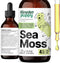 Irish Sea Moss Drops for Dogs - Thyroid & Energy Support for All Breeds & Sizes - Dog Food Supplements with Liquid Seamoss Extract - Natural Vitam...