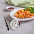 HIC Kitchen Roasting Deep Fry Candy Jelly Thermometer, Large Easy-Read Face, Stainless Steel Stem with Protective Sheath...