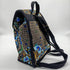 Vintage Embroidered Women Backpack Ethnic Travel Handbag Shoulder Bag Crossbody Bag Travel Bags (Blue Flowers -Small)...