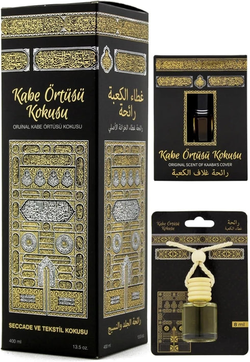 Islamic Holy Places Room Spray Air Freshener, Kaaba’s Cover Scent, Prayer Rug Spray, Made With Essential Oils, Plant-Derived And Other Thoughtfull...