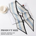 Giantree Satin Scarf for Women, 55.11"x5.12" Printed Double Layer Headscarf Beveled Small Scarf Beach Head Wraps...