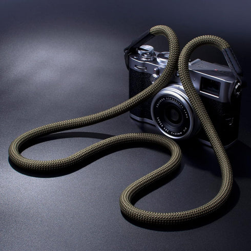 Camera Strap,Climbing Rope Camera Strap for DSLR SLR Mirrorless Camera Neck Shoulder Strap 120cm Green...