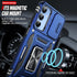 LeYi for Galaxy A15 5G Case: Samsung A15 Case and Screen Protector & Magnetic Metal Mount Stand, Rugged Slide Cover & Shock Proof Military-Grade f...