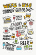 Edible Glitter for Drinks • Shiny Silver Glitter, Shimmer Beverage Dust for Cocktails, Beer, Wine and More - Original Silver - 3 gram Shaker...